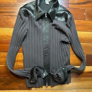 Cabi Women's Rich Brown with Dark Brown Trim